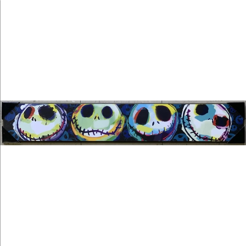 Nightmare Before Christmas Wood Wall Hanging NEW